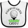 thumbnail image 3 of Inktastic Mommy's Little Caddy Cute Golf Ball Boys or Girls Baby Bib, 3 of 4