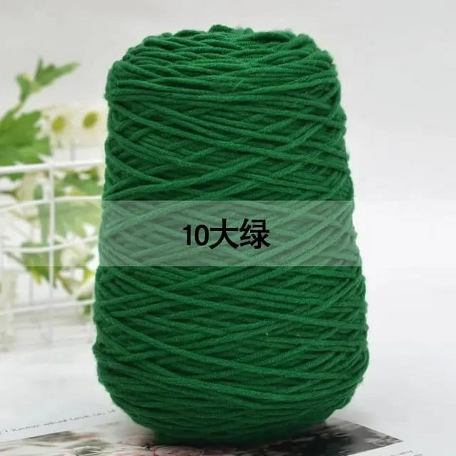 Milk Cotton Yarn 8 Strands Tufting Art Embroidery Rug Crochet Hook Thread Knitting Material DIY Poke Embroidery Tufting TJ7786