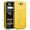 Yellow, variant on Case for CAT S48c, Nakedcellphone Slim Ribbed Rubberized Hard Shell Cover [with Kickstand] for Caterpillar CAT S48c Phone (Verizon, Sprint, Unlocked)