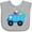 AC-Heather Grey, variant on Inktastic Easter Egg Truck Boys Boys Baby Bib