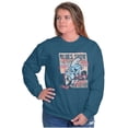 thumbnail image 4 of Smurfs Concert Poster 80s Cartoon Sweatshirt for Men or Women Brisco Brands S, 4 of 6