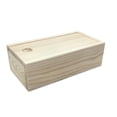 thumbnail image 3 of 1pcs Pine Pull Out Box Sliding Covers Wooden Boxes Log Drawer Home Miscellaneous Storage Jewelry Organizer Case, 3 of 10