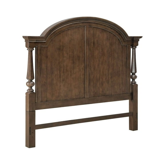 Liberty Furniture Industies, INC Arden Road King Arched Poster Bed Headboard - Satin Cherry