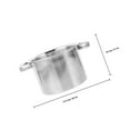thumbnail image 2 of OULII Melting Dishes Pot Stainless Steel Outer Melting Bowl For Cooking 1Pcs, 2 of 8