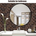 thumbnail image 3 of Kitchen Tile Stickers, 12 Pieces Self Adhesive Tile Sticker Waterproof PVC Tile Stickers Self Adhesive Wall Tile Stickers for Bathroom and Kitchen, 3 of 5