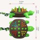 thumbnail image 2 of Colorful Alligator Turtle Toy Dog Chew Toy Dog Molar Toy Knot Dog Teeth Cleaning Interactive Dog Toy, 2 of 5