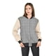 thumbnail image 5 of Chamarra de doble textura Roman Fashion /Juvenil, 9057 (Gris) gris M, 5 of 6