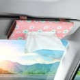 thumbnail image 5 of OTOSTAR Mask Holder for Car, Polyester Car Visor Tissue Box Holder, Auto Napkin Box Holder Backseat Paper Towel Box (Daisy), 5 of 7