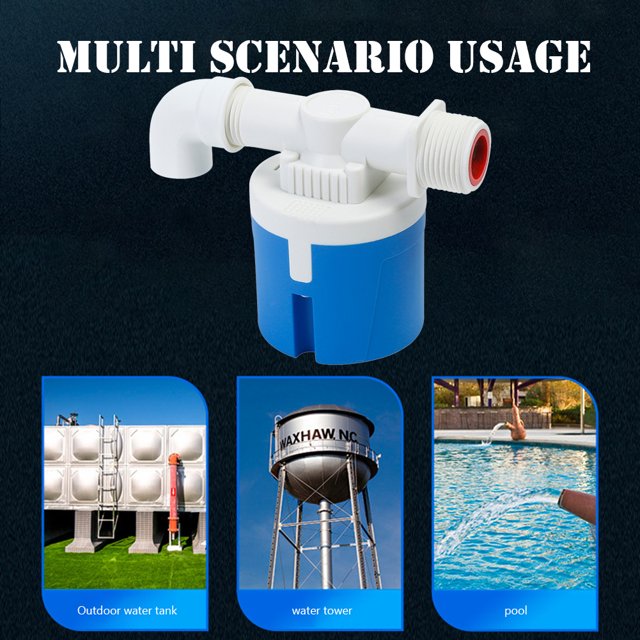 Válvula De Control De Nivel De Agua Automática Válvula de bola flotante Válvula reguladora de nivel de agua de cierre automático (DN20 - A)