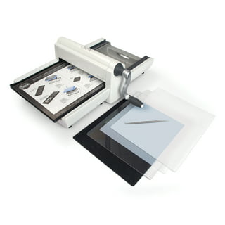 Sizzix Big Shot Fabric Series Starter Kit (White & Gray) (includes 1 B –  Capital Books and Wellness