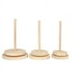 thumbnail image 1 of Estante de madera para almacenamiento de herramientas de tejido giratorio con eje de lana, soporte giratorio cilíndrico de madera, estante para eje de línea, 1 of 4