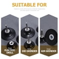 thumbnail image 2 of 4pcs Disc Pad Holder 69mm Power Drill Sander Adapter Sanding Disc Attachment, 2 of 6