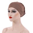thumbnail image 2 of Women's  Headscarf Comfortable Breathable Solid Color Elastic Force, 2 of 3