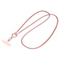 thumbnail image 1 of Inteprter Elegante cordón para teléfono, seguro y con cordón dorado, accesorio de manos libres para días ajetreados y mujeres, cordón dorado Teléfono y Comunicación Oro rosa, 1 of 6