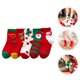 thumbnail image 4 of 5 pares de calcetines navideños para niños encantadores calcetines divertidos de Navidad para niños, 4 of 8