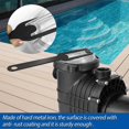 thumbnail image 2 of Pool Pump Lid Removal Tool, Iron Strainer Pump Lid Removing Tool for Pool Equipment Filter Cover, Cover Removal Wrench, 2 of 6