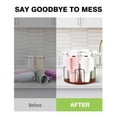 thumbnail image 6 of Water Bottle Organizer for Stanley 40 oz, 360° Rotated Cup Holder, Wooden Cup Organizer for Kitchen Cabinets, Tumbler Holder Accessories for Stanley Owala Simple Modern, 6 of 9