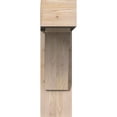 thumbnail image 2 of Ekena Millwork 7 1/2"W x 26"D x 26"H Thorton Block Smooth Bracket w/ Offset Brace, Douglas Fir, 2 of 25