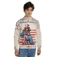 thumbnail image 4 of Democratic German Shorthaired Pointer Making Woof Count Election 2024 All Over Print 3D Baseball Jacket GSP Lover Dog Gift Bomber Jacket Softball - 01001, 4 of 6