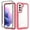 Pink, variant on Allytechgroup Clear Case for Samsung Galaxy S23, Hybrid Rugged TPU PC Back Cover Minimalist Anti-Scratch Anti-Yellow Shockproof Phone Case Cover for Galaxy S23, Purple