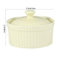 thumbnail image 5 of SASABAXI Baking Bowl Ceramic 1Pack 3.3x3.3x2.4in, 5 of 6
