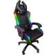 thumbnail image 2 of Silla Gaming Necnon Modelo NSG-RGB-1 (Luces LED RGB, Piel sintética, Bordado diamante, Cojín lumbar NECNON NBSGR125RG, 2 of 6