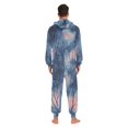 thumbnail image 4 of FORMRS Onesies Pajama for Adults Unisex Hoodie Winter Jumpsuit One Piece Sleepwear, Sizes S-2XL, Trees in The Night, 4 of 7