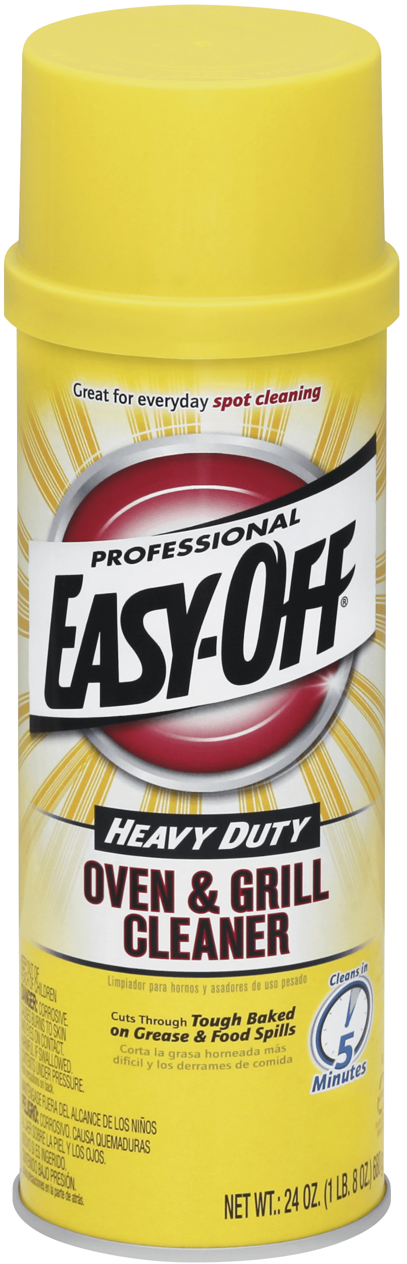 EASYOFF Professional Oven & Grill Cleaner, 24 Ounce Can