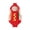 Red, variant on RUINIXCW Kids Hot Dog Costume Toddler Baby Boy Girl Halloween Costume Infant Funny Cosplay Outfit Hooded Sleeveless Hooded Romper Playsuit Jumpsuit