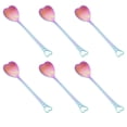 thumbnail image 1 of 6 cucharas de café de acero inoxidable con forma de corazón, para té, helado, 1 of 7