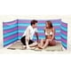 thumbnail image 1 of Paravientos de playa con diseño deportivo que incluye bolsa de transporte para sombrilla, 1 of 4