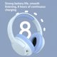 thumbnail image 4 of Auriculares Bluetooth, Auriculares inalámbricos, Auriculares Bluetooth plegables inalámbricos Auriculares Bluetooth 5.3 con subwoofer Auriculares deportivos Auriculares Bluetooth, 4 of 7