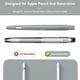 thumbnail image 2 of Funda retráctil para Apple Pencil MoKo de segunda generación, color plateado, 2 of 7