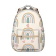 thumbnail image 1 of Vintage Fashion Inspired School Backpack for Student, Waterproof and Wear-Resistant Oxford Cloth, Adjustable Straps, Comfortable Padding, Large Capacity Multipurpose Travel Bag, 1 of 6