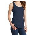 thumbnail image 4 of Yellow Rooster Women's Core Cotton Tank Top Navy 2XL, 4 of 6