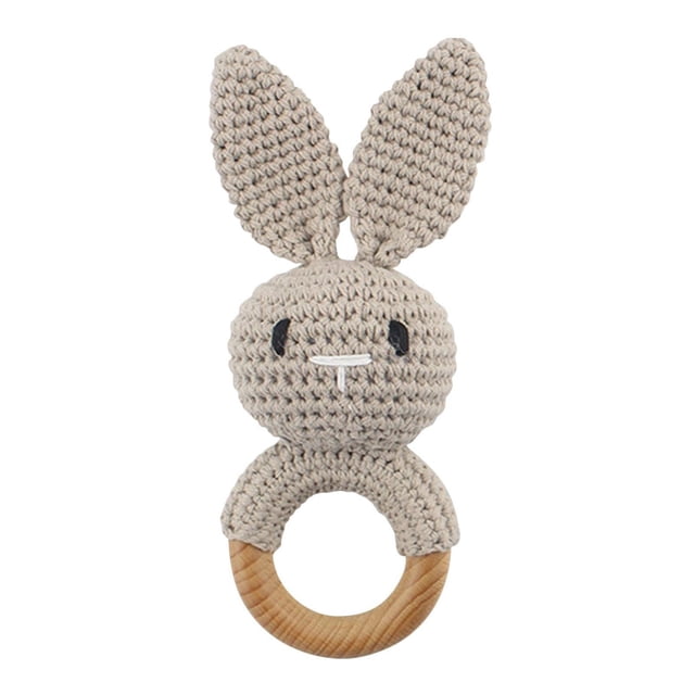 Baby Teethers Handmade Rattle Grip Toys Baby Teethers For 3 Months Above Babys Sore Gums Teethers Nursery Gift Pain Relief Suitable For Baby Boy