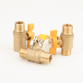thumbnail image 2 of Válvula de gas de cobre engrosado, válvula de gas, calentador de agua a gas natural, válvula de bola, cable interno y externo, válvula de tres vías tipo Y de paso recto, 2 of 4
