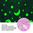 thumbnail image 5 of Stars Pattern Soft Cozy Polyester Blanket for Boys Girls, All Seasons Gifts Blanket for Kids.(2.5x3.3ft) [Purple], 5 of 7