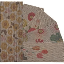 Vivicreate 5 Piece High-Density, Reversible, Breathable Cardboard Cat Scratching Lounge Bed