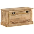 thumbnail image 1 of vidaXL Shoe Storage Bench 85x40x45 cm Solid Mango Wood, 1 of 5