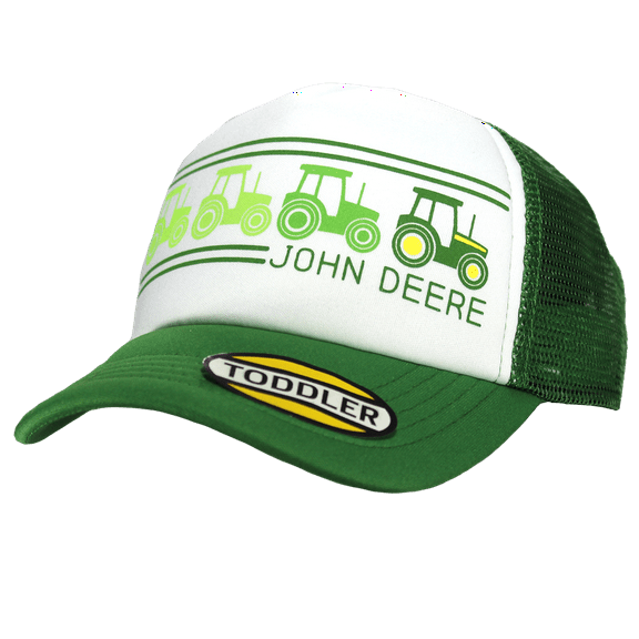 John Deere Tractor Patch Toddler Baseball Hat Cap-Green-One Size