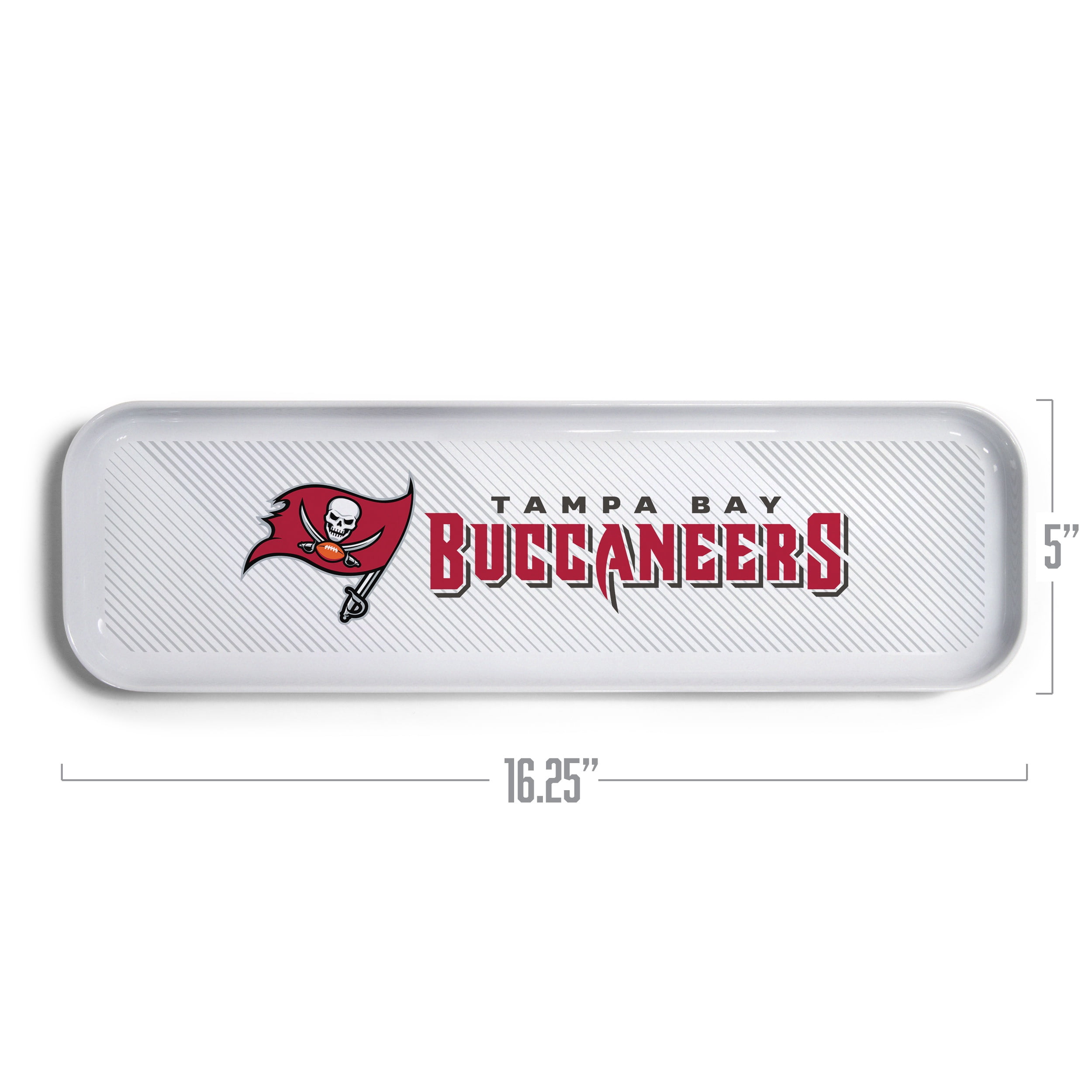 YouTheFan NFL Tampa Bay Buccaneers Small Snack Platter