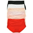 thumbnail image 5 of Angelina Women's Cotton Mid-Rise Classic Briefs (6-Pack), 5 of 6