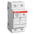 thumbnail image 1 of USCC2 - FUSE HOLDER 30A 600VDC/600VAC DIN RAIL CLASS CC 2 POLE, 1 of 1