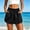 Black, variant on WPPGONE Athletic Shorts for Women Running Workout Elastic Waisted Drawstring Wide Leg Bottoms Quick Dry Lightweight Sports Biker Shorts with Pockets