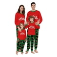thumbnail image 1 of Conjunto de pijamas familiares a juego 2025, ropa navideña para padre, madre e hija, ropa de aspecto familiar, pijamas para adultos y niños, 1 of 5