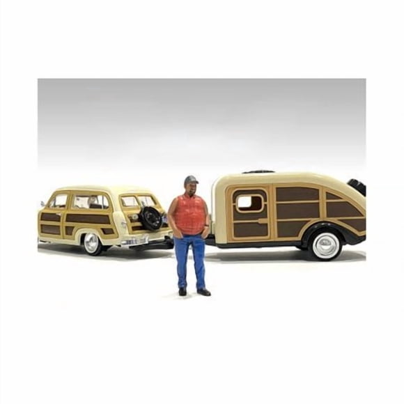 campers Figure 1 for 124 Scale Models by American Diorama 76434