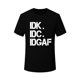 thumbnail image 3 of Letter Print T-Shirt, Casual Short Sleeve Top For Spring & Summer, Women's Clothing Tee For Adult, Men, Women, Teen, Teenager, Adolescent, Youth, 3 of 6