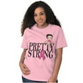 thumbnail image 3 of Breast Cancer Betty Pretty Strong Women Plus Size Graphic Tee Tees Brisco Brands 2X, 3 of 5