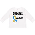 thumbnail image 3 of Inktastic Proud of my Brother Down Syndrome Awareness Boys or Girls Long Sleeve Toddler T-Shirt, 3 of 5